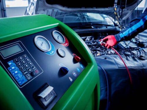 Nabijanie/sprawdzenie klimatyzacji