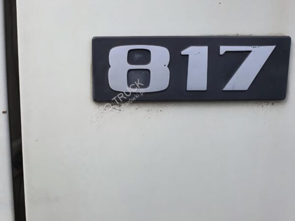 Ciężarówka Mercedes-Benz 817 przyczepa na żywy inwentarz