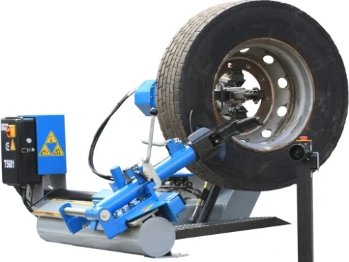 Demontaż i montaż opony ciężarowej