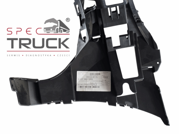 ŚLIZG PRAWY ZDERZAKA A2318850265