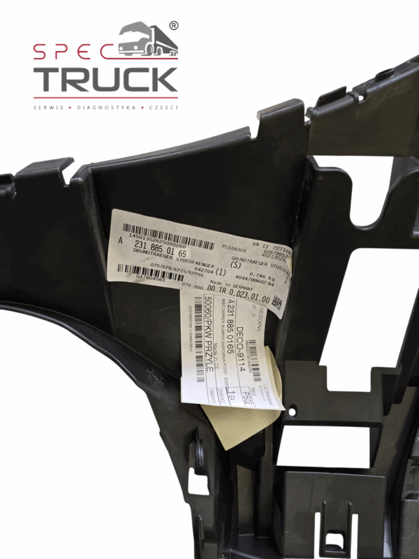 Wspornik zderzaka przód lewy A2318850165