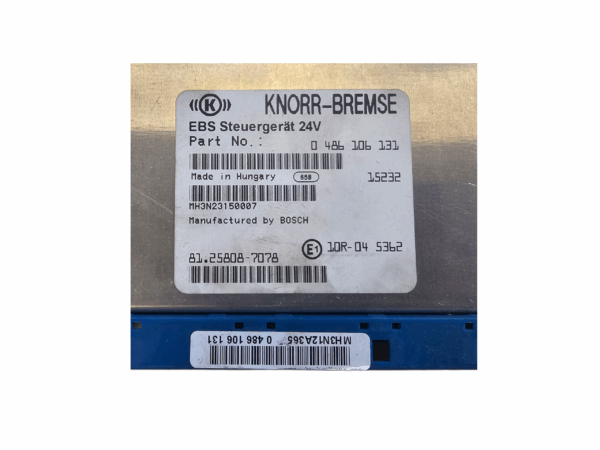 STEROWNIK EBS KNORR-BREMSE 0486106131 MAN 81258087078