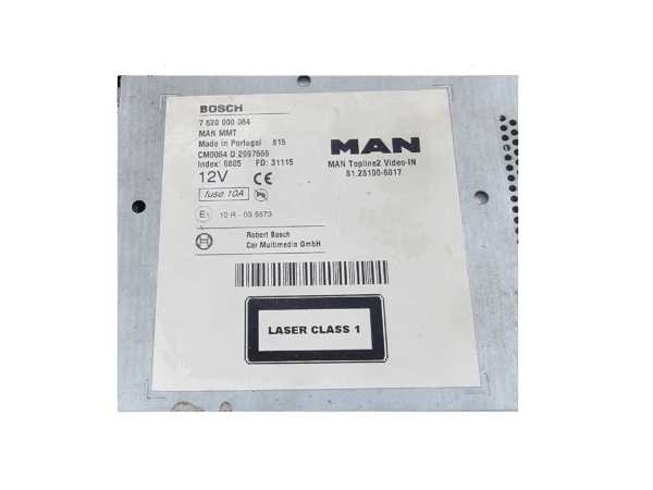 RADIO NAWIGACJA MAN TGX TGS 81281006017