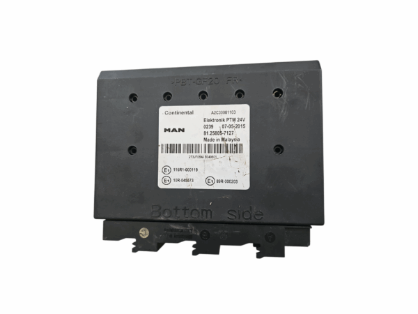 Zestaw startowy MAN TGX E6 440 do odpalania PTM, sterownik silnika