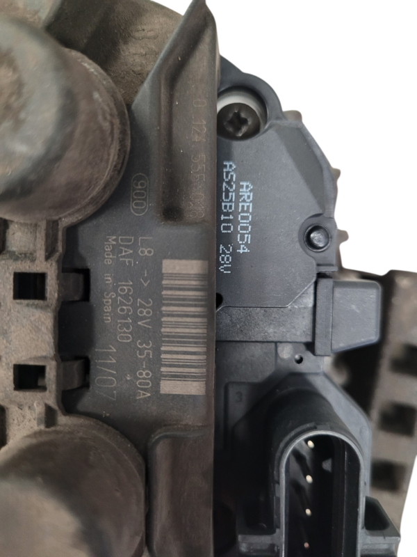 20251208_085953 Alternator 0 124 555 018 DAF XF95, XF105, CF85 REGENEROWANY