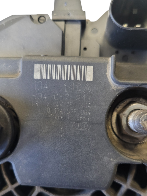 ALTERNATOR BOSCH IVECO 0124525064 504057813 REGENEROWANY