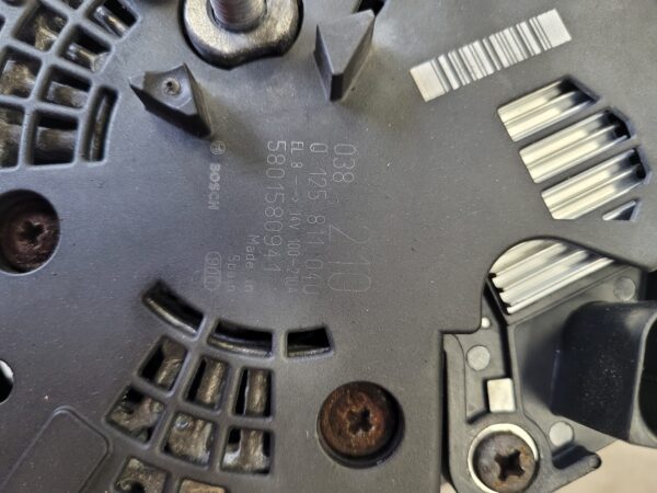 ALTERNATOR IVECO DAILY 0125811040 5801580941 BOSCH REGENEROWANY