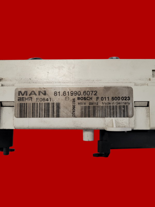 81619906072 MAN TGL TGM PANEL PRZEŁĄCZNIKÓW NAWIEWU OGRZEWANIA KABINY F011500023