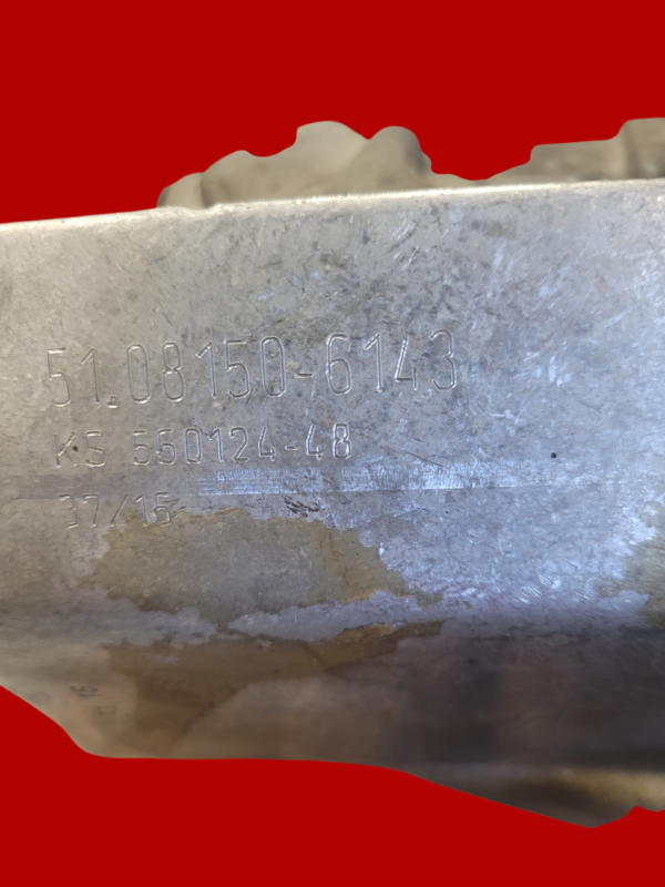 MAN TGX TGS EURO 6 PRZEPUSTNICA KLAPA EGR Z NASTAWNIKIEM 51081506143