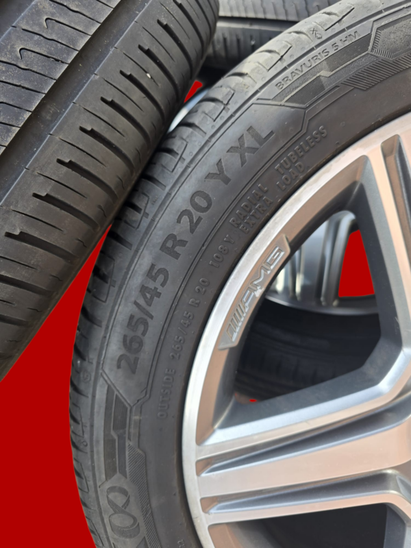KOŁA 20" CALI MERCEDES AMG, FELGI, OPONY 265/45R20